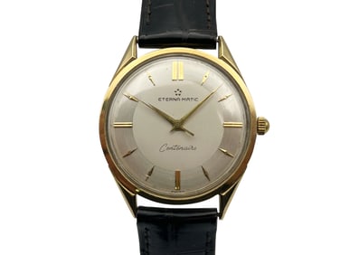 Eterna-Matic 14K Centenaire Watch