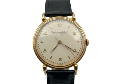 IWC 18K Yellow Gold Watch