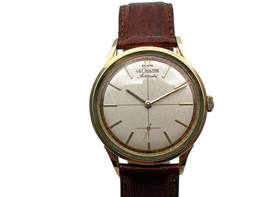 LeCoultre 14K Yellow Gold Watch