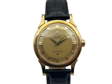 Omega 18K Gold Constellation Watch