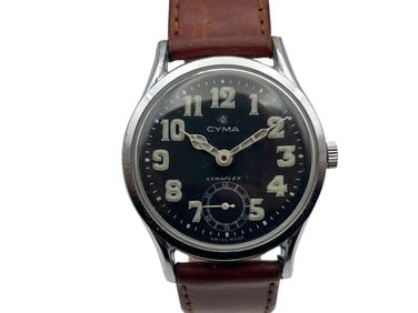 Cyma Cymaflex Stainless Steel Watch