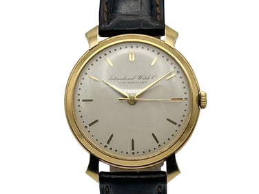 IWC 18K Yellow Gold Watch