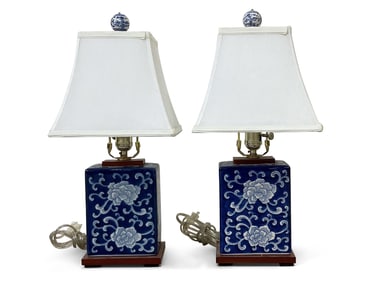 Pair of Ralph Lauren Porcelain Table Lamps