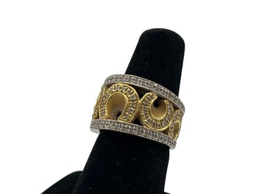 Sonia Bitton 18K Diamond Horseshoe Ring