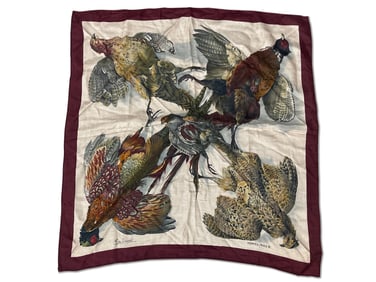 Hermès Wild Game Cashmere Scarf