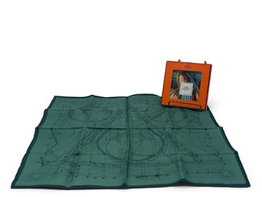 Hermès Paris Musiques Des Spheres Scarf