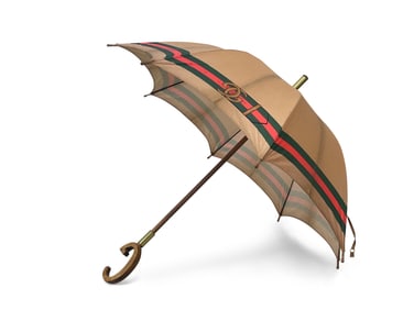 Gucci G Handle Tan Umbrella