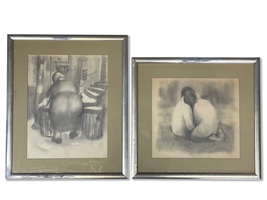 Two Carus Gallery Signed Illustrations