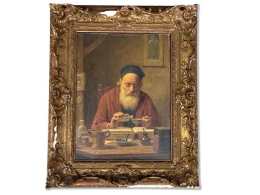 William Van Nierwenhowen. Oil/Canvas: Tinker