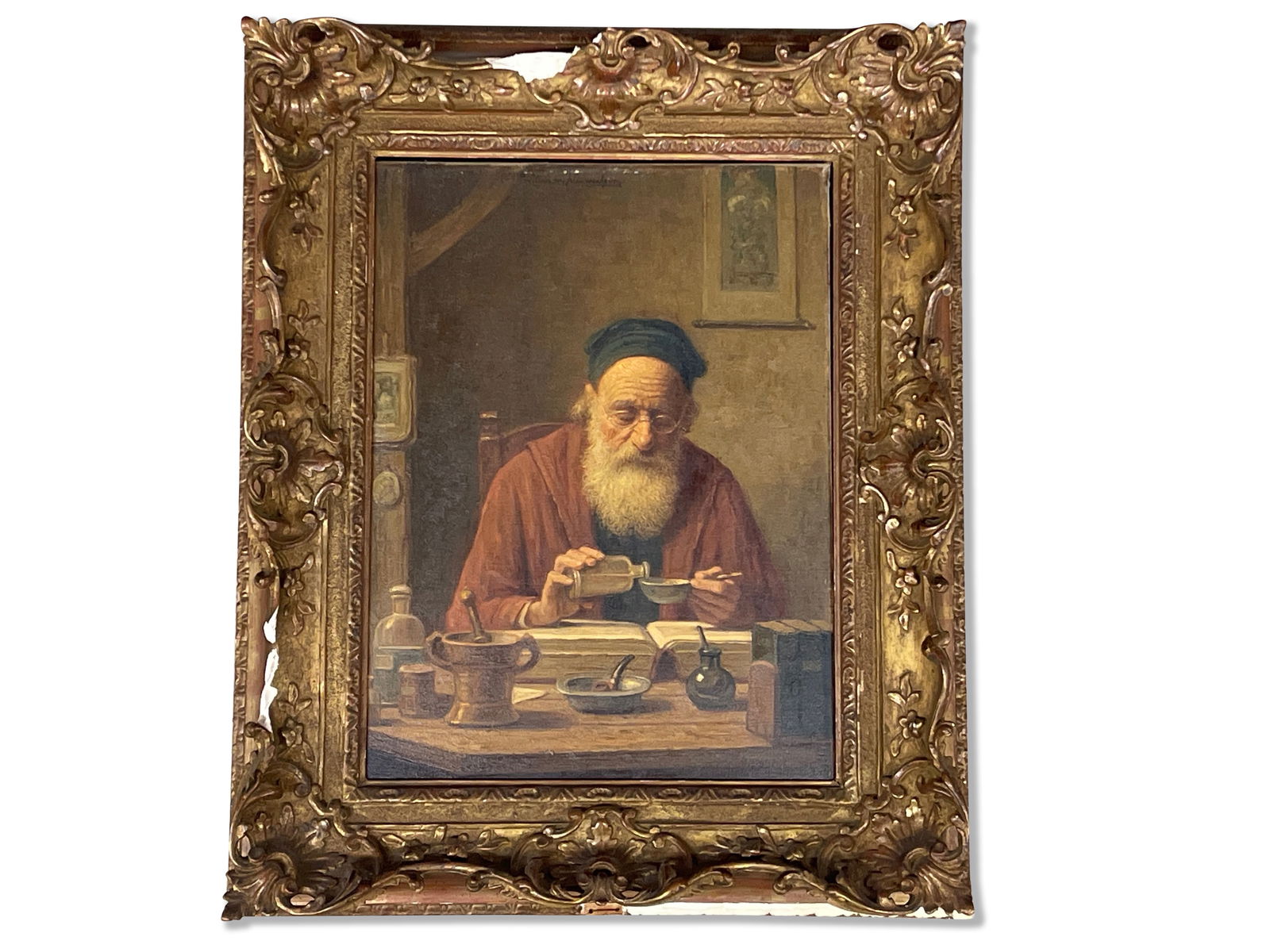 William Van Nierwenhowen. Oil/Canvas: Tinker (1 of 6)