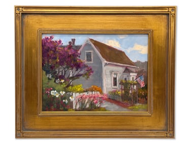 Deborah Newman. Oil/Board: Home