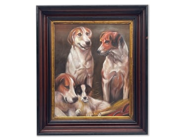 Acrylic/Canvas: Hound Dog