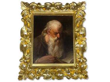 P.F. Rothermel. Oil/Canvas: Portrait