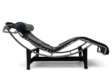 Le Corbusier Cassina LC4 Chaise Lounge Chair