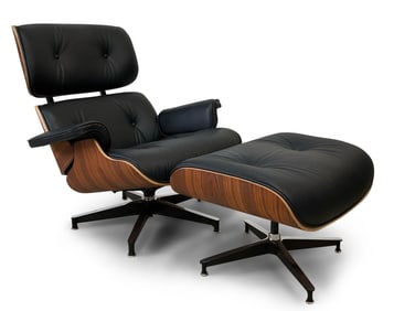 Eames-style Lounge Chair & Ottoman