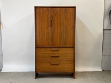Midcentury Modern Walnut Armoire