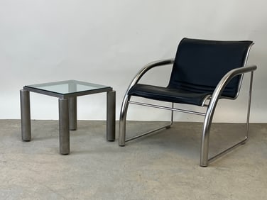 Richard Schultz 2002 Collection Table and Armchair