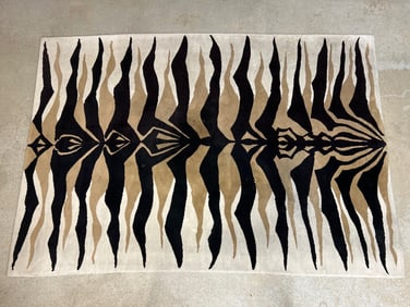 S. Doege Modernist Rug, 9ft 6in x 6ft 8in