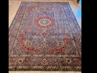 Turkish Sarouk-style Carpet, 8ft 7in x 11ft 7in