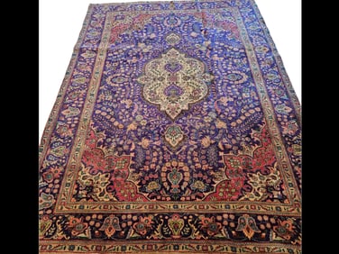 Turkish Kirman-style Carpet, 11ft 4in x 8ft 2in