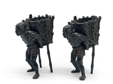 Two 19th C. Austrian Bronze Orientalism Figures