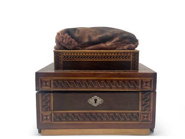 Anglo-Indian Parquetry Sailor's Box