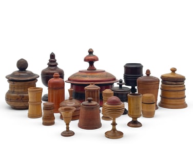 Miniature Turned Treenware Collection