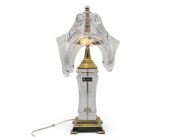 Cristal Sevres Cofrac Art Verrier-style Lamp