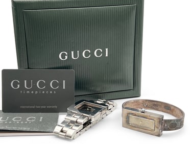 Two Gucci Watches