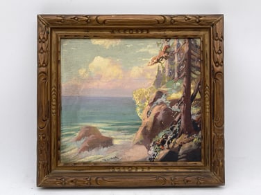 John Zwara. Oil/Board: Landscape