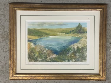 Louis M. Jones. Monotype: Martha's Vineyard