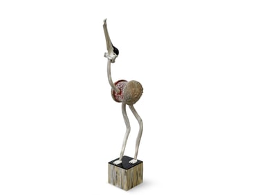 Gene Jonson & Robert Marcius Found Objects Sculpture: Bird
