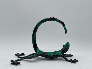 Celia Reich. Bronze: Gecko