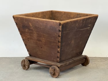 Antique Primitive Pine Cart