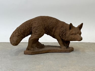 Cast Stone Garden Fox