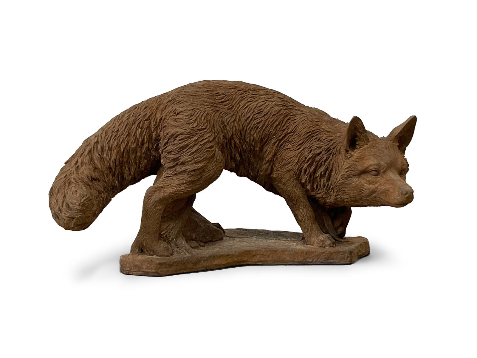 Cast Stone Garden Fox (1 of 3)