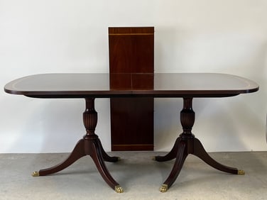 Henkel Harris Mahogany Extension Dining Table