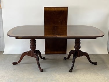 Heritage Heirloom Mahogany Extension Dining Table
