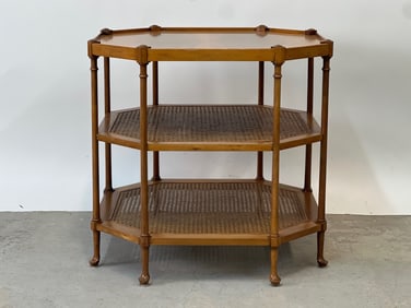 Baker Three-Tiered Octagonal Table