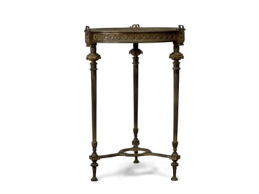 Louis XVI-style Bronze Gueridon Table