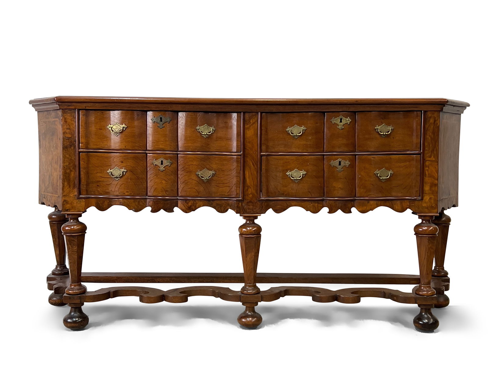 William & Mary-style Burl Walnut Sideboard (1 of 7)