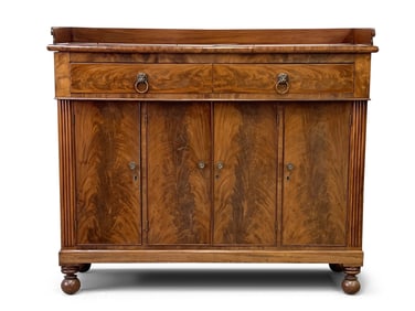 English Regency Mahogany Sideboard