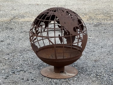 Earth Firepit Sphere