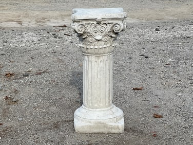 Cast Stone Garden Pedestal