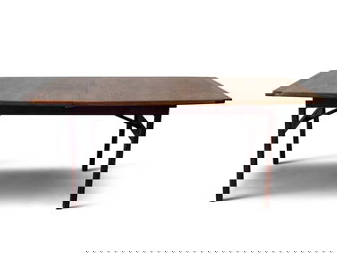 Jens Risom Walnut Extension Dining Table (1 of 4)