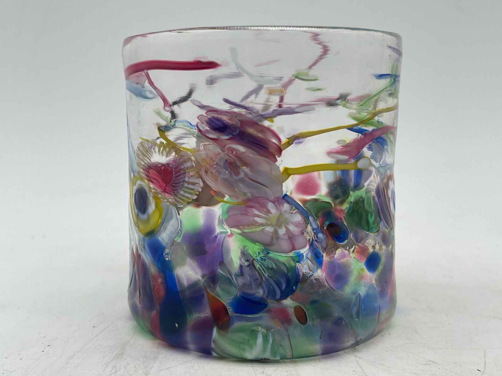 Four Paul Allan Counts Glass Tumblers - 2