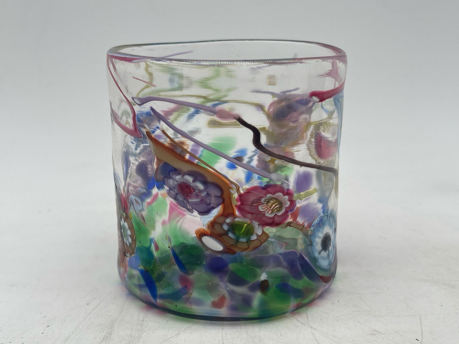 Four Paul Allan Counts Glass Tumblers - 3