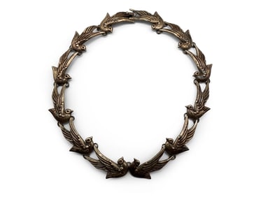 Los Castillo Sterling Silver Sparrow Necklace