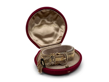 J.E. Caldwell 14K Yellow Gold Buckle Watch