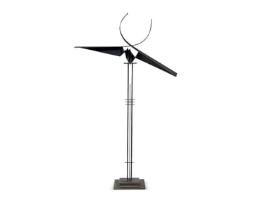 Robert Roesch Metal Sculpture: The Raven